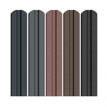 Șipcă Gard Metalică Sofia Dublu Vopsit SSAB Mat 0.60 x 1500 mm