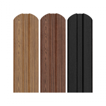Șipcă Gard Metalică Sofia Vopsită Wood 0.50 x 1250 mm