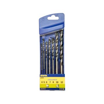 IRWIN Set de burghie pentru granit 7 piese cilindrice (4-5-6-7-8-10-12 mm)