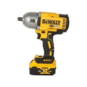 Șurubelniță cu impact fără fir DEWALT 18 V 1/2" 1625 Nm (2 baterii 5.0 Ah + încărcător + TSTAK)