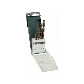 BOSCH 6 piese set de burghie 2.0-8.0 mm HSS-Co DIN 338
