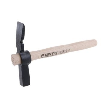 FESTA Ciocan de zidar 750 g mâner din lemn 44 mm