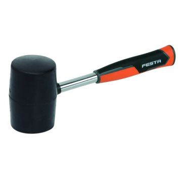 FESTA Mălț de cauciuc 400 g mâner metalic 55 mm