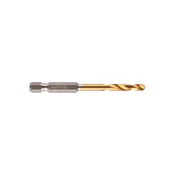 MILWAUKEE Burghiu 4.5 x 76/29 mm HSS-G TiN, roșu HEX - Shockwave™