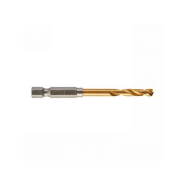 MILWAUKEE Burghiu 4.8 x 78/29 mm HSS-G TiN, roșu HEX - Shockwave™