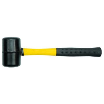 VOREL Ciocan de cauciuc 1 200 g mâner din fibră de sticlă 76 mm