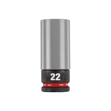 MILWAUKEE Cheie tubulară pentru jante din aliaj 1/2" 22 mm