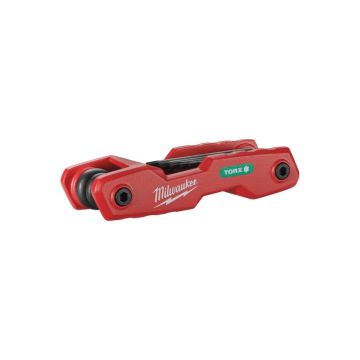 MILWAUKEE Set de chei Torx 8 piese, pliabil
