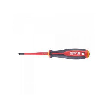 MILWAUKEE Șurubelniță PZ1 x 80 mm până la 1000 V izolată Tri-Lobe