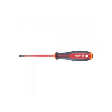 MILWAUKEE Șurubelniță SL 0,8 x 4 x 100 mm până la 1000 V izolată Tri-Lobe