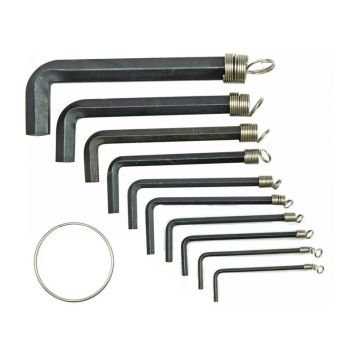 Set chei Allen 10 piese 1,5-10 mm
