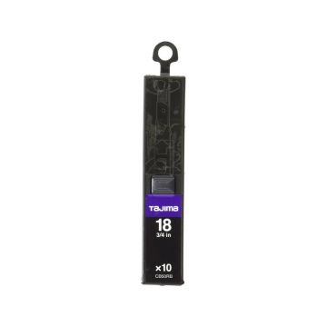 TAJIMA Razar Black Lamă ruptibilă 18 mm (10 bucăți)