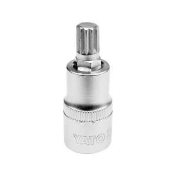 YATO Bit cheie tubulară Spline 1/2" M10 CrV