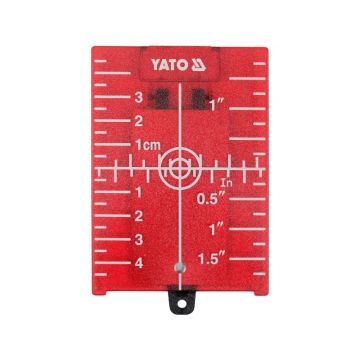 YATO Țintă laser magnetic roșu