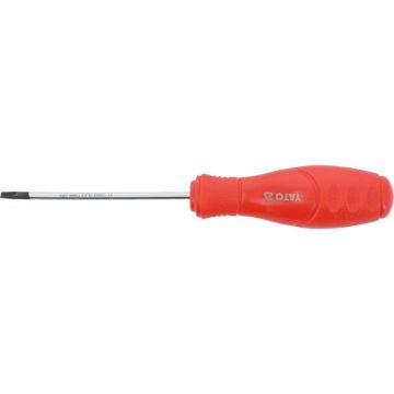 YATO Șurubelniță plată 3x75 mm magnetică CrV