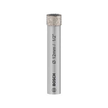 BOSCH PRO Burghiu diamantat uscat 12 x 66 mm cu mâner cilindric