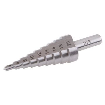 Burghiu pas cu pas 4-20 mm HSS