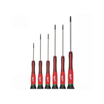 MILWAUKEE Set șurubelnițe de precizie torx 6 piese