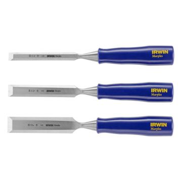 Set tăietor de lemn IRWIN Marples 3 piese cu mâner din plastic (13-19-25 mm)
