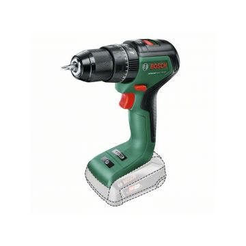 Șurubelniță cu impact fără fir BOSCH UniversalImpact 18V-EC 60 Nm în cutie (1 x acumulator 2.0 Ah + încărcător)