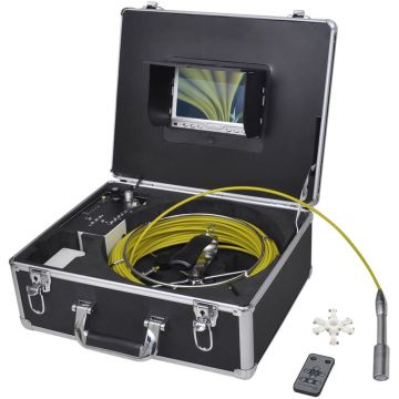Camera de inspectie tevi, 30 m, cu cutie de control dvr