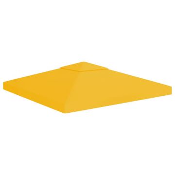Gossi acoperis de pavilion, 2 niveluri, galben, 3x3 m, 310 g/m2