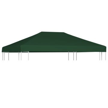 Gossi acoperis de pavilion, 310 g/m2, verde, 4 x 3 m
