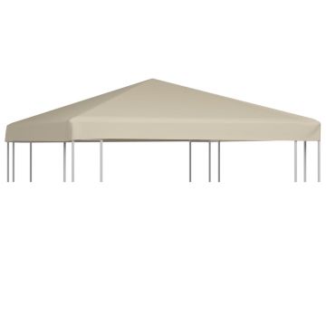 Gossi acoperis de pavilion, bej, 3 x 3 m, 310 g/m2