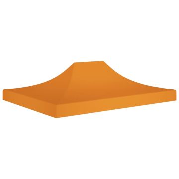 Gossi acoperis pentru cort de petrecere, portocaliu 4 x 3 m, 270 g/m2