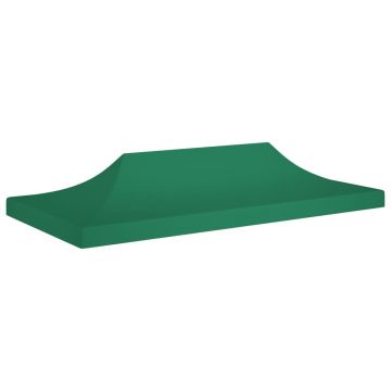 Gossi acoperis pentru cort de petrecere, verde, 6 x 3 m, 270 g/m2
