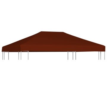Gossi acoperis pentru pavilion, 310 g/m2, caramiziu, 3 x 4 m