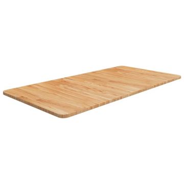 Gossi blat de baie, maro deschis, 100x50x1,5 cm, lemn masiv tratat