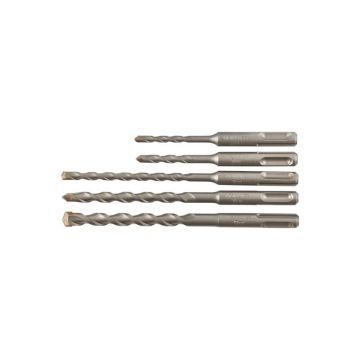 MILWAUKEE Set de burghie pentru piatră 5 r. cu tăiș dublu SDS-Plus (5 / 6 x 110 mm; / 6 / 8 / 10 x 160 mm) Standard