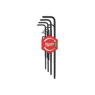 MILWAUKEE Set de chei Torx în formă de L 9 piese T10-T50