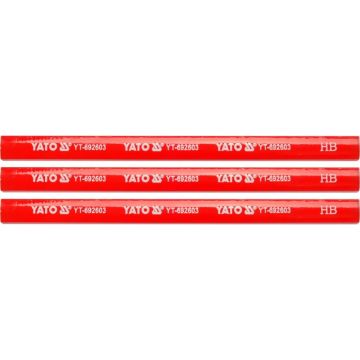 YATO Foarfece de tâmplar 175 mm pentru lemn roșu (3 buc)