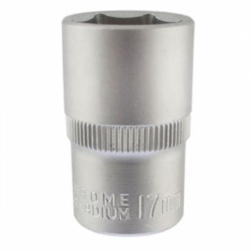 Cheie tubulara Troy 26189, 1 2, , O 17 mm, L 38 mm