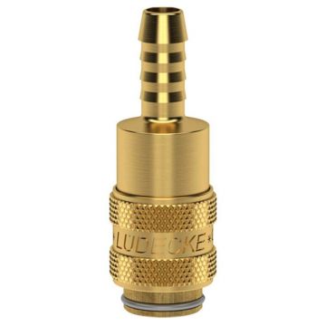 Cupla rapida cu stut pentru furtun Ludecke ESM8T, O8 mm