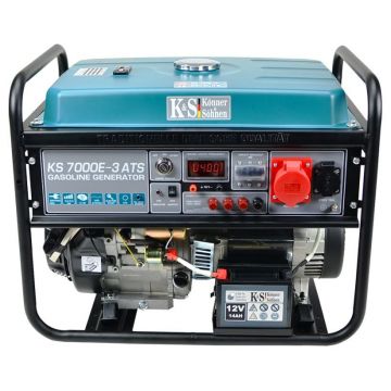 Generator de curent 5.5 kW benzina PRO - Konner & Sohnen - KS-7000E-3-ATS