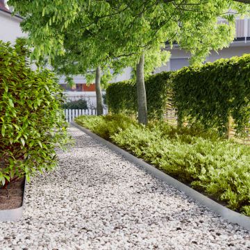 Gossi borduri de gazon 10 buc 10x103 cm otel galvanizat