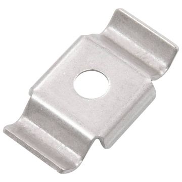 Gossi cleme de gard tip fluture, 50 buc., otel inoxidabil