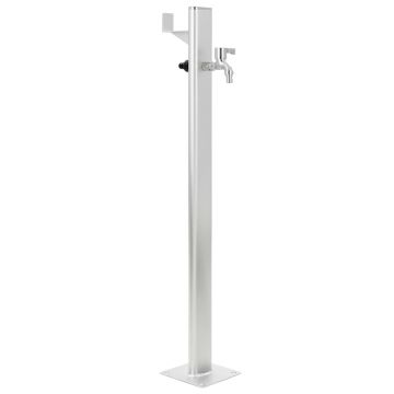 Gossi coloana de apa de gradina, 95 cm, aluminiu