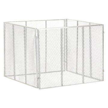 Gossi compostor de gradina, 100x100x77 cm, fier galvanizat