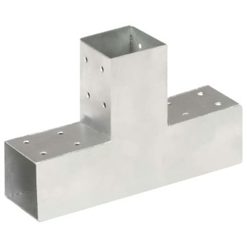 Gossi conector de grinda, forma t, 71 x 71 mm, metal galvanizat