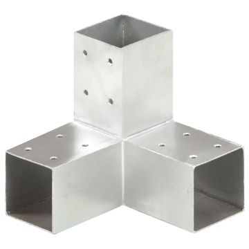 Gossi conector de grinda, forma y, 71 x 71 mm, metal galvanizat