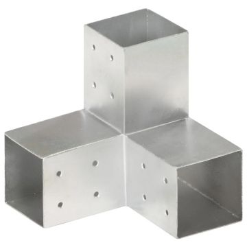 Gossi conector de grinda, forma y, 81 x 81 mm, metal galvanizat