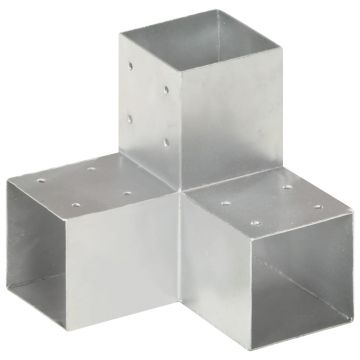 Gossi conector de grinda, forma y, 91 x 91 mm, metal galvanizat