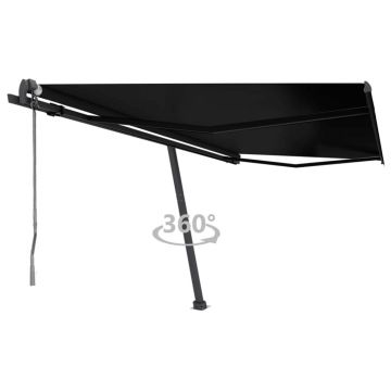 Gossi copertina autonoma retractabila automat, antracit, 450x350 cm