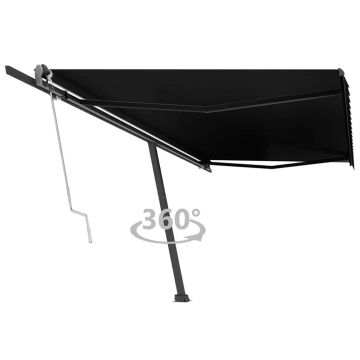 Gossi copertina autonoma retractabila automat, antracit, 500x300 cm