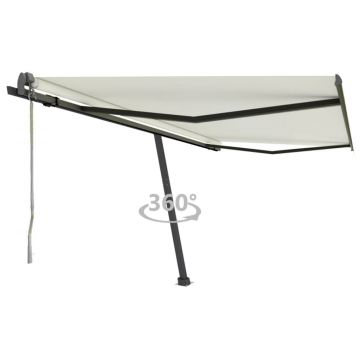 Gossi copertina autonoma retractabila automat, crem, 450x300 cm