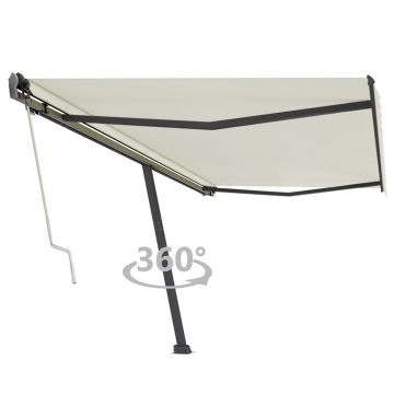Gossi copertina autonoma retractabila automat, crem, 500x350 cm